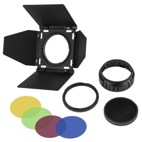 BD-10 Barndoor Kit For The XPLOR 300 Pro Monolight