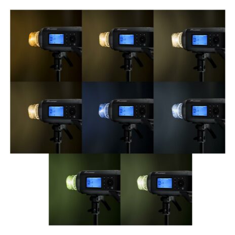 Color Correction Gel Kit for Flashpoint XPLOR400 Pro/Godox AD400 Pro Monolights