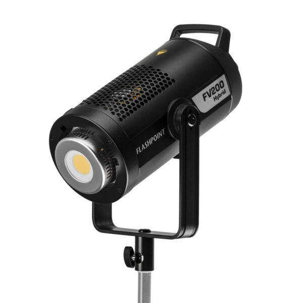 Flashpoint FV200 R2 Hybrid Continuous LED Light and HSS Flash