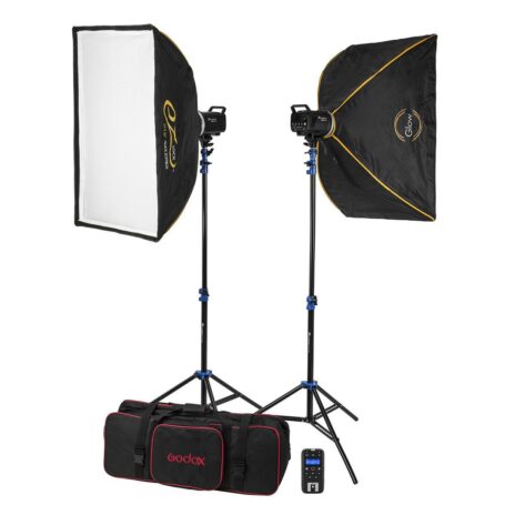 Flashpoint BLAZ 200 R2 Studio 2-Monolight Kit (Godox MS200-F)