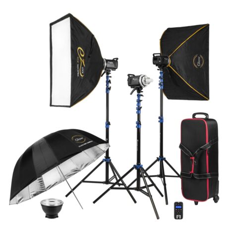 Flashpoint BLAZ 200 R2 Studio 3-Monolight Kit (Godox MS200-D)