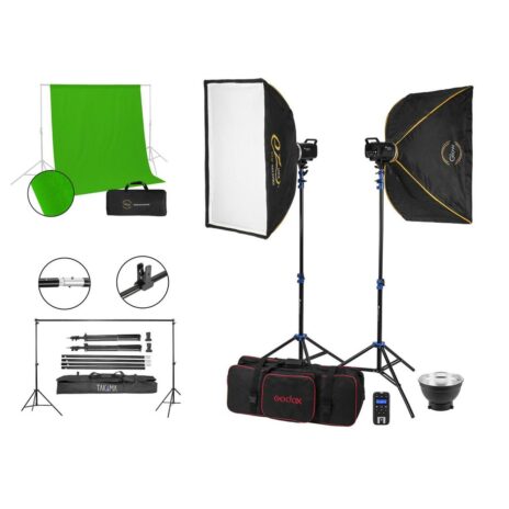 Flashpoint BLAZ 200 R2 Studio 2-Monolight Home Studio Kit