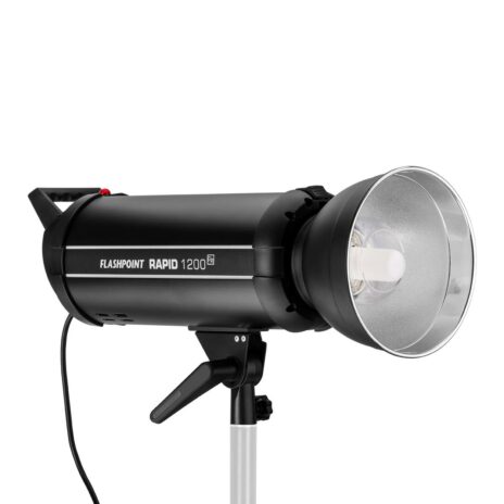 Flashpoint Rapid 1200 HSS R2 2.4GHz Monolight – Bowens Mount (Godox QT1200IIM)