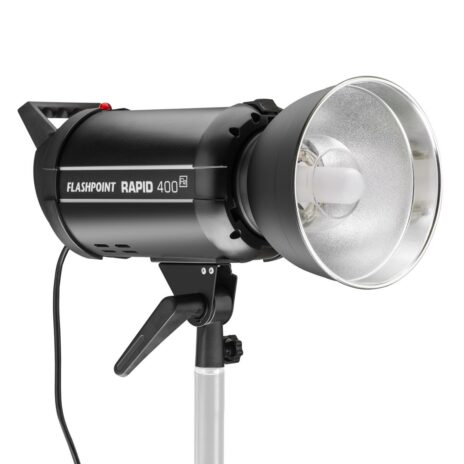 Flashpoint Rapid 400 HSS R2 2.4GHz Monolight – Bowens Mount (Godox QT400IIM)