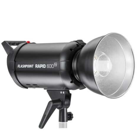 Flashpoint Rapid 600 HSS R2 2.4GHz Monolight – Bowens Mount (Godox QT600IIM)