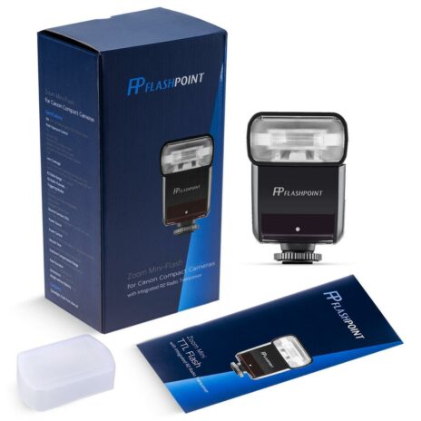 Flashpoint Zoom-Mini Thinklite TTL R2 Flash “OPEN BOX” – Godox TT350