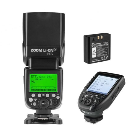 Flashpoint Zoom Li-ion R2 TTL On-Camera Flash Speedlight – [Godox V860II]