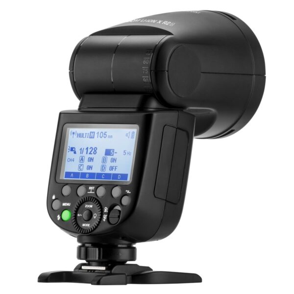 Flashpoint Zoom Li-on X R2 TTL On-Camera Round Flash Kit For Nikon (Godox V1)  FP-ZL-X-N-K