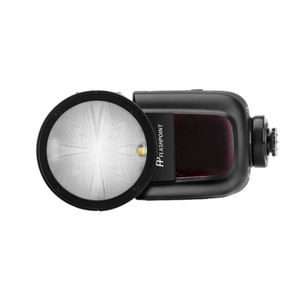 Flashpoint Zoom Li-on X R2 TTL On-Camera Round Flash Kit For Nikon (Godox V1)  FP-ZL-X-N-K