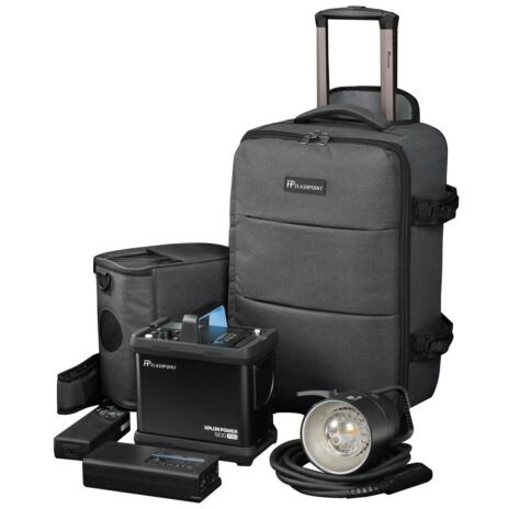 Flashpoint XPLOR Power 1200 Pro R2 TTL Flash and Pack Kit With High-Capacity Battery 36V, 5200mAh