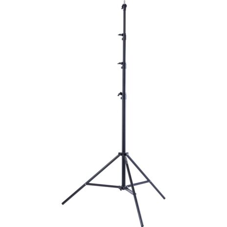 Flashpoint Pro Air-Cushioned Heavy-Duty Light Stand (Black, 13′)