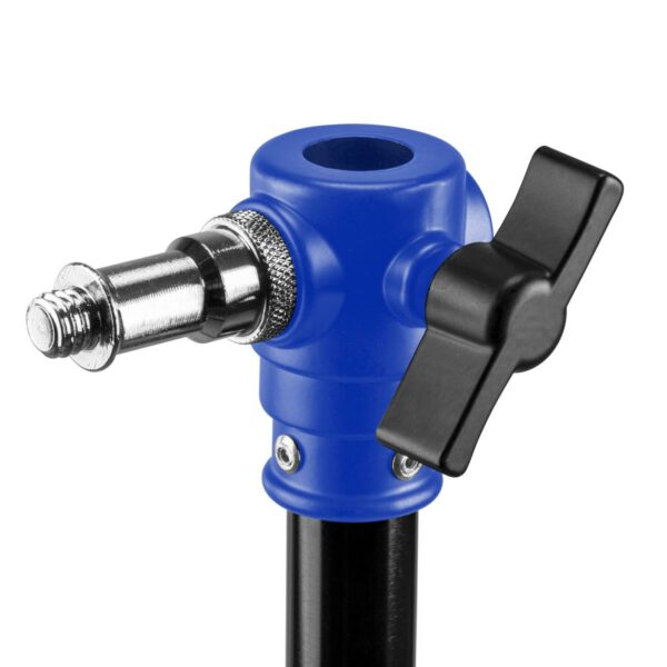 Blue, 13 Flashpoint Pro Air-Cushioned Heavy-Duty Light Stand 