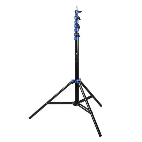 Flashpoint Pro Air-Cushioned Heavy-Duty Light Stand (Blue, 9.5′)