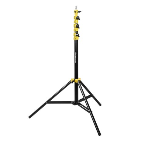 Flashpoint Pro Air-Cushioned Heavy-Duty Light Stand (Yellow, 9.5′)