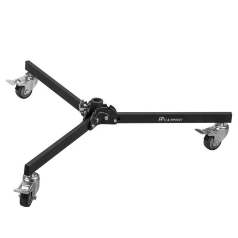 Flashpoint Steel Wheeled Roller Stand Folding Base (Version 2)
