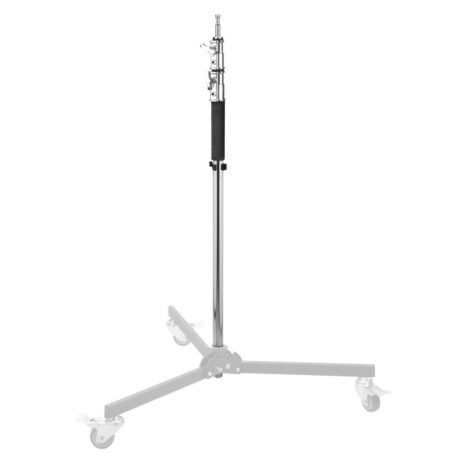 Flashpoint C-Stand Riser Column (9′ Silver)