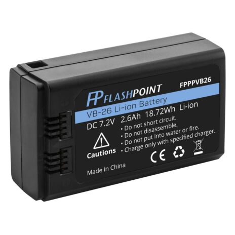 Flashpoint VB-26 Li-ion Battery for the Zoom Li-ion X and Zoom Li-ion III