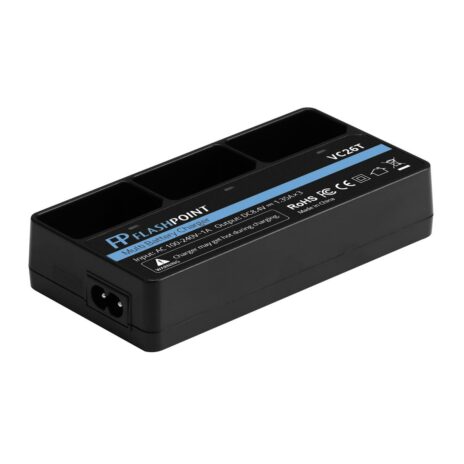 Flashpoint VC26T Multi Battery Charger for the VB-26 V1 / Zoom Li-on X Battery