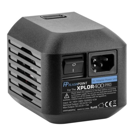 Flashpoint AC Adapter Unit for the XPLOR 400 Pro R2 Series Monolights