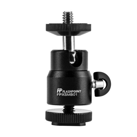 Flashpoint Lightweight Mini Ball Head with Lock and Cold Shoe