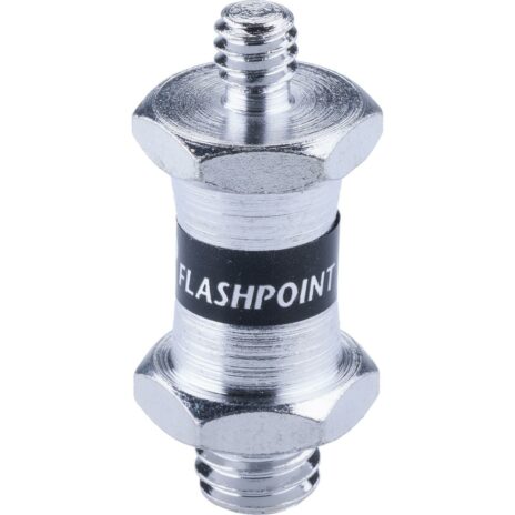 Flashpoint 5/8″ Stud with 1/4″-20 & 3/8″ Male Threads – Hexagon Edges