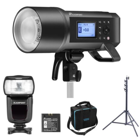 Flashpoint XPLOR 600 PRO TTL R2 Monolight with Zoom Li-ion Speedlite For Fuji